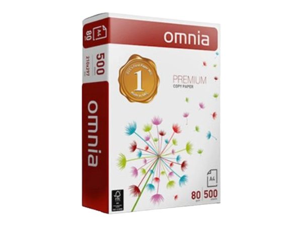 Ramette Omnia Premium A4 80 g - 500 feuilles